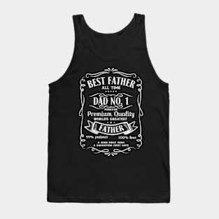 Best Father All Time Dad Tank Top